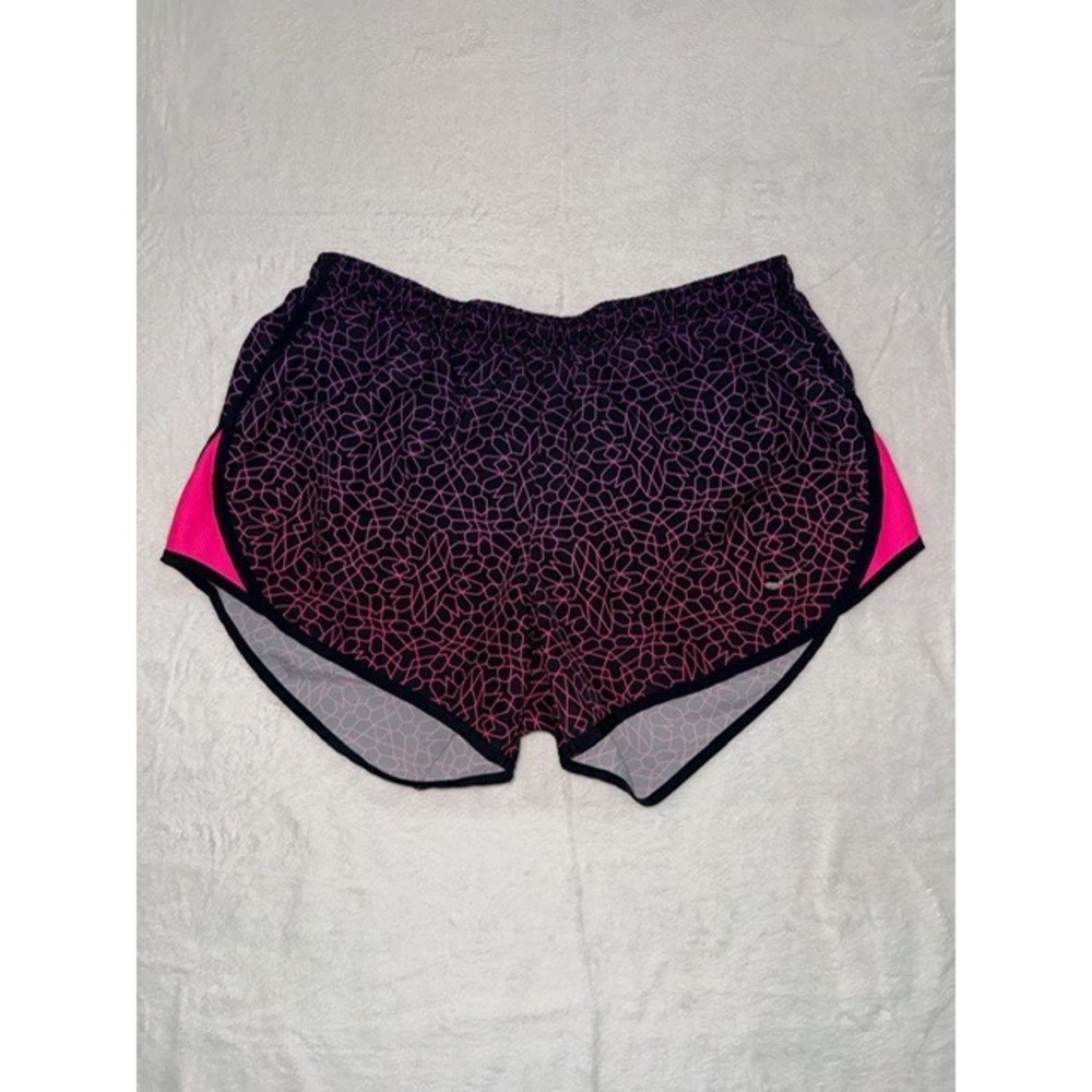 Women's Small Nike Dri-FIT Running Shorts Geometric‎ Print Trim